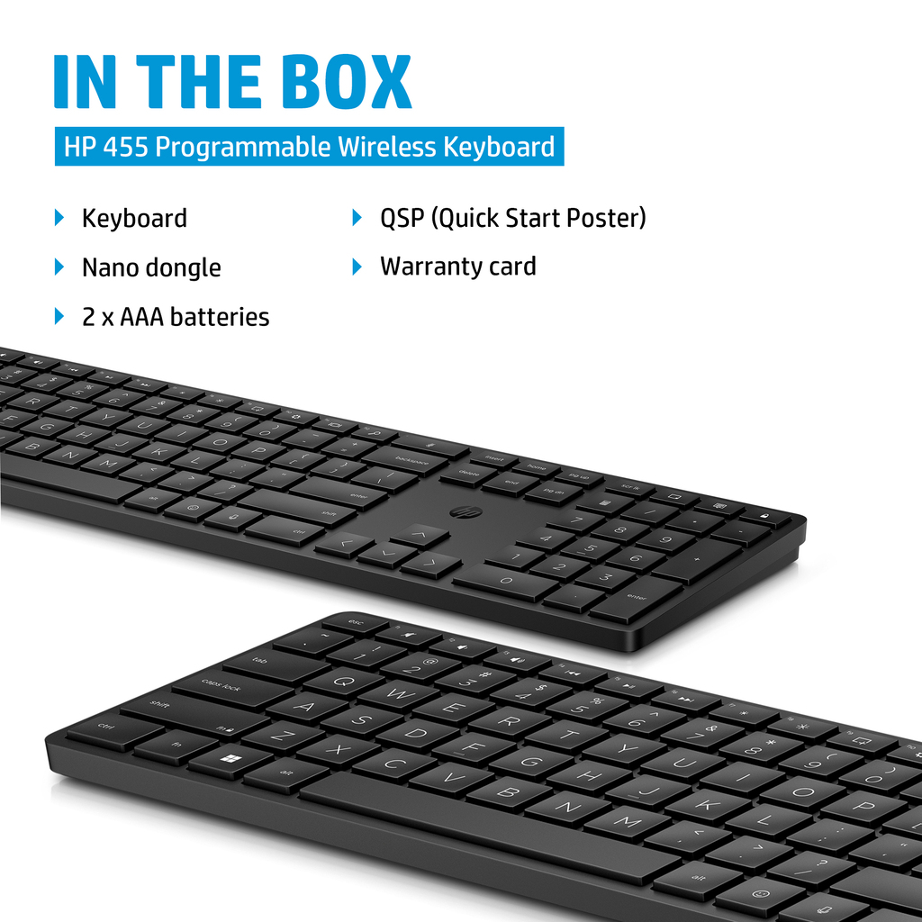 HP 455 Programmable Wireless Keyboard - Image 7
