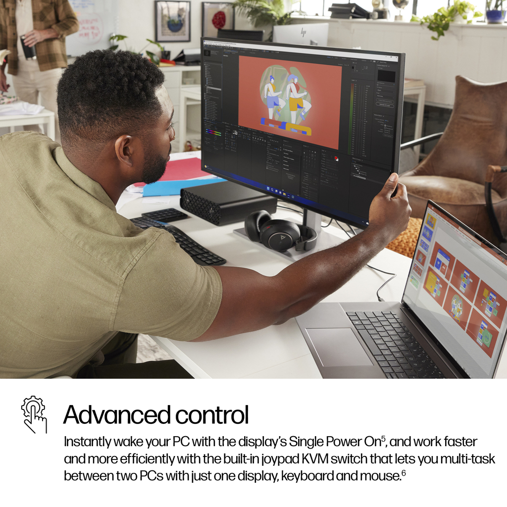 HP Series 7 Pro 31.5 inch 4K Thunderbolt 4 Monitor - 732pk - Image 4