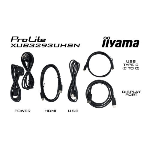 iiyama ProLite 32’’ IPS panel with KVM switch, USB-C dock and RJ45 (LAN) - Image 8