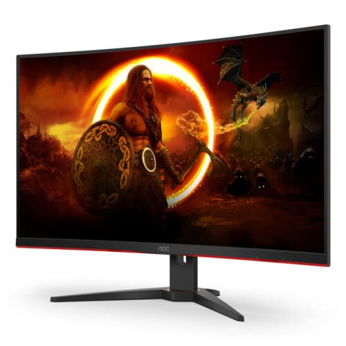 AOC G2 C32G2ZE/BK computer monitor 80 cm (31.5") 1920 x 1080 pixels Full HD LED Black, Red - Image 10