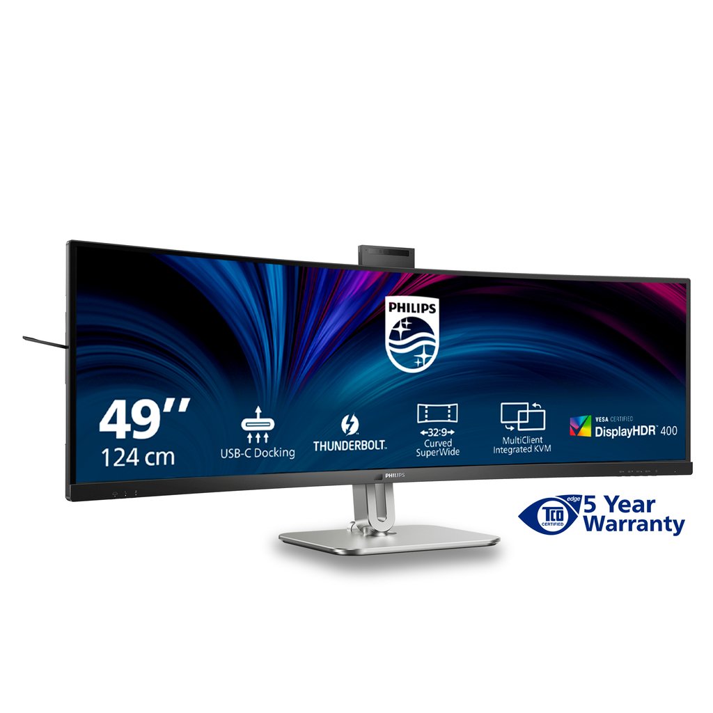 Philips 49B2U6903CH/00 computer monitor 124.5 cm (49") 5120 x 1440 pixels Dual QHD LCD Grey - Image 10