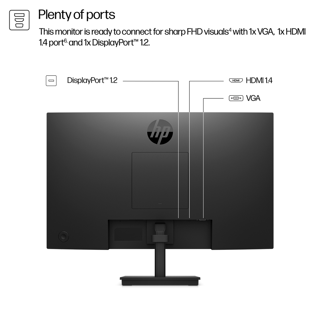 HP Series 3 Pro 23.8 inch FHD Monitor - 324pf - Image 6