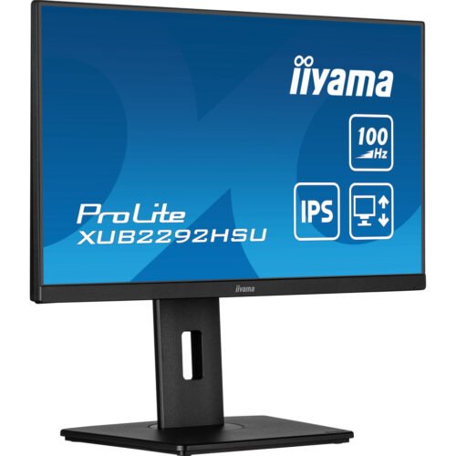 iiyama ProLite 21.5” IPS technology panel with height adjustable stand and 100Hz refresh rate - Image 4