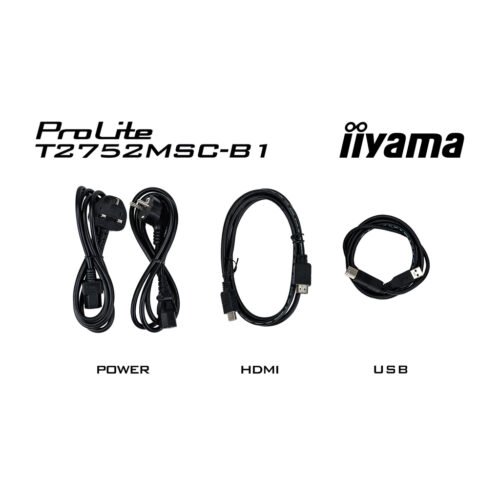 iiyama ProLite 27” Optical Bonded PCAP 10pt touchscreen monitor with IPS panel technology, edge-to-edge glass design and anti - Image 22