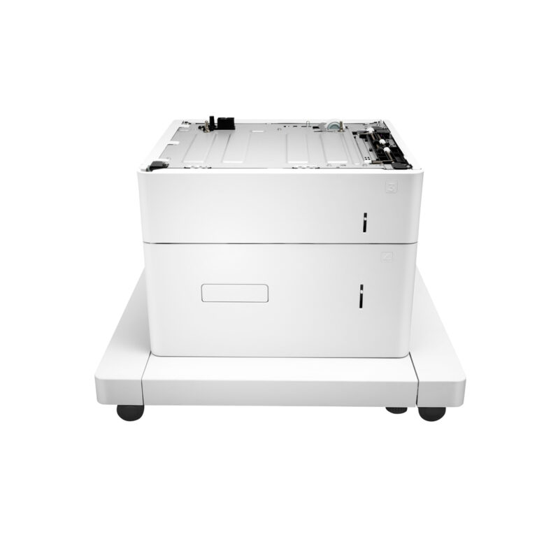 HP LaserJet 1x550-sheet and 2000-sheet HCI Feeder and Stand