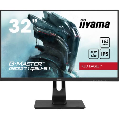 iiyama G-MASTER Unleash your full gaming potential with the 165Hz GB3271QSU Red Eagle guaranteeing 1ms MPRT - Image 3