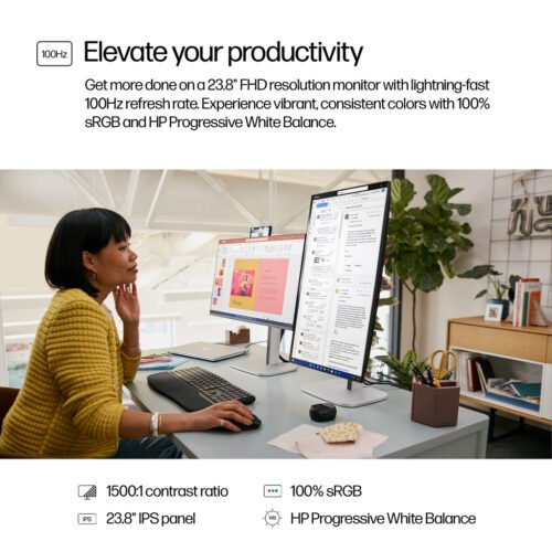 HP Series 5 Pro 23.8 inch FHD Monitor - 524pf - Image 14