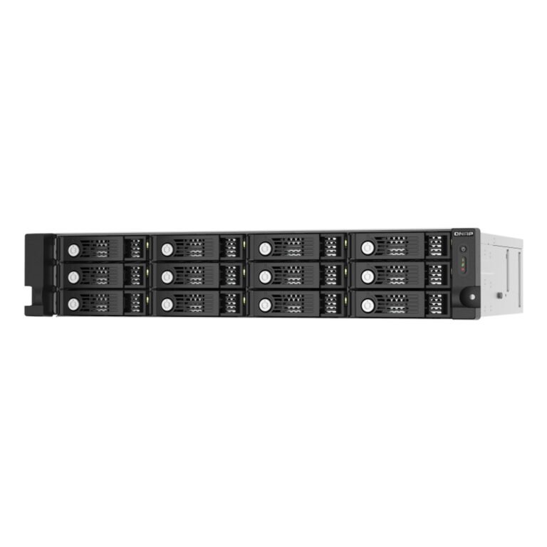 QNAP TL-R1220Sep-RP HDD/SSD enclosure Black, Grey 2.5/3.5"