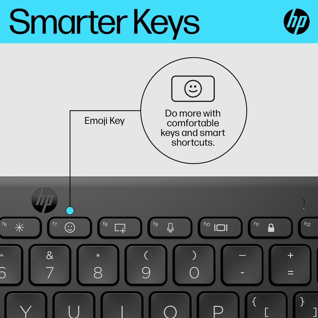HP 355 Compact Multi-Device Bluetooth Keyboard - Image 15