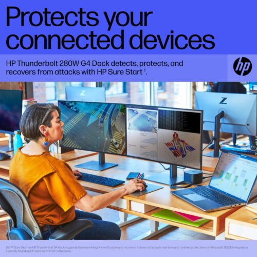 HP Thunderbolt Dock 280W G4 w/Combo Cable - Image 16