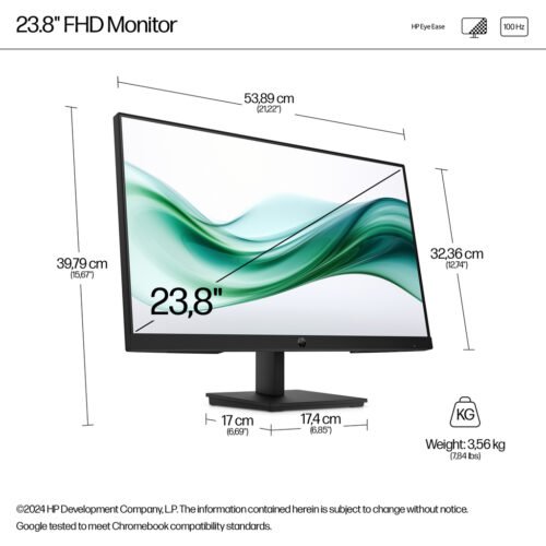 HP Series 3 Pro 23.8 inch FHD Monitor - 324pv - Image 10