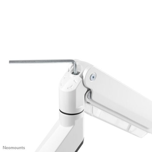 Neomounts NM-D775WHITEPLUS Monitor arm 10-49" - gas spring - Topfix - 180°-stop - Image 10