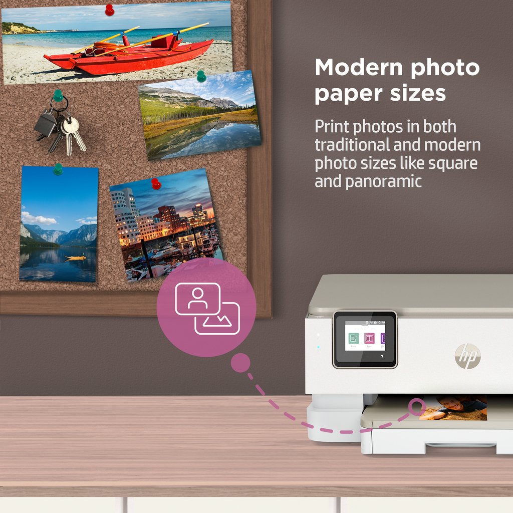 HP ENVY Inspire 7220e Wireless All-in-One Color Printer, Instant Ink; Copier, Scanner - Image 22
