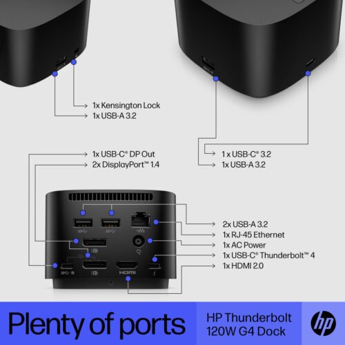 HP Thunderbolt Dock 120W G4 - Image 10