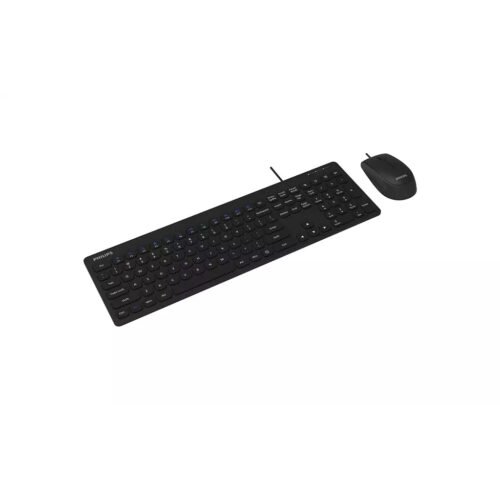 Philips 2000 series SPT6207BL/40 keyboard Mouse included Universal USB QWERTY English Black - Image 5