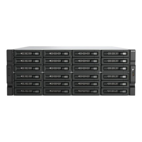 QNAP TL-R2400PES-RP storage drive enclosure HDD/SSD enclosure Black, Grey 2.5/3.5" - Image 2