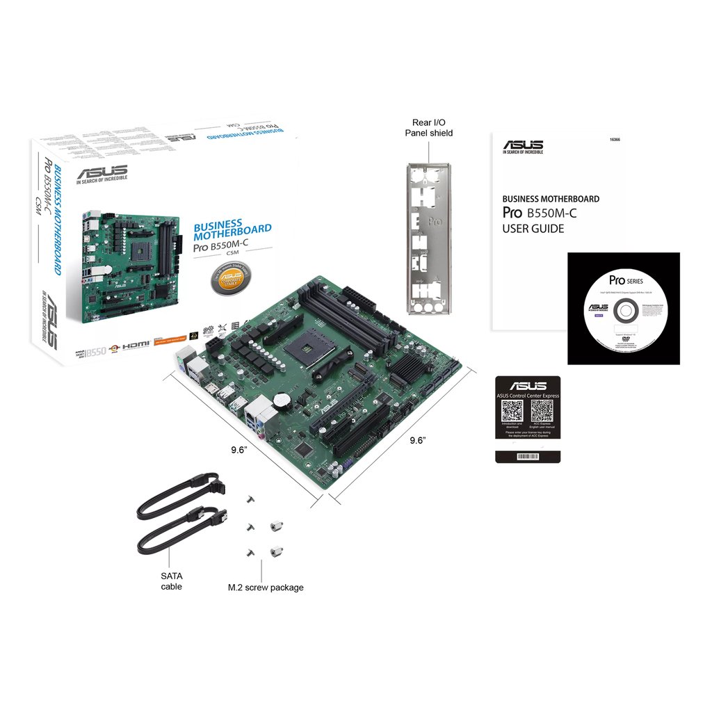 ASUS PRO B550M-C/CSM AMD B550 Socket AM4 micro ATX - Image 6