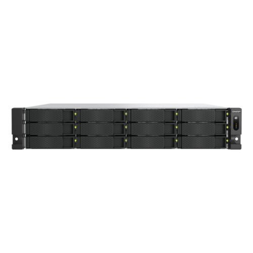 QNAP TS-H1277AXU-RP NAS Rack (2U) AMD Ryzen™ 5 16 GB DDR5 0 TB QuTS hero Black