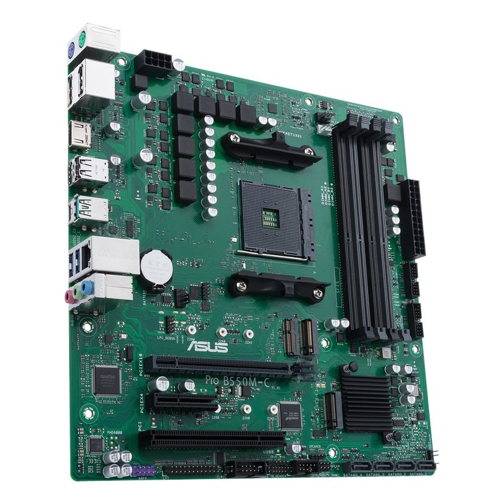 ASUS PRO B550M-C/CSM AMD B550 Socket AM4 micro ATX - Image 3