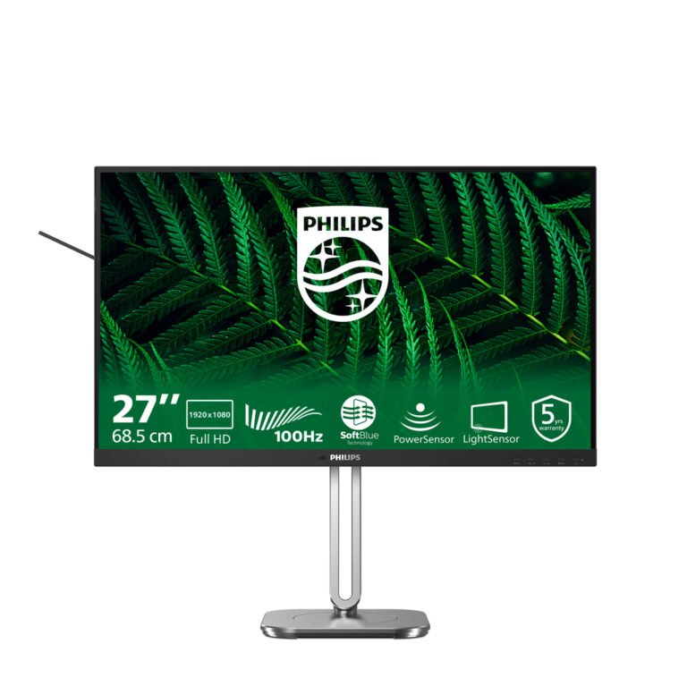 Philips 5000 series 27B2G5200/00 computer monitor 68.6 cm (27") 1920 x 1080 pixels Full HD LCD Anthracite
