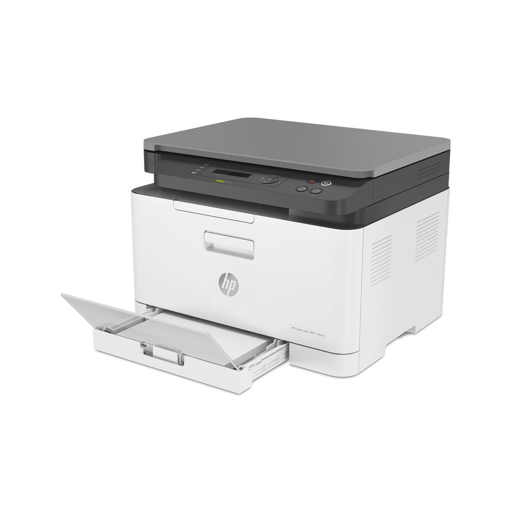 HP Color Laser Laser 178nw Wireless Multifunction Color Printer, Copier, Scanner; Duplex - Image 8