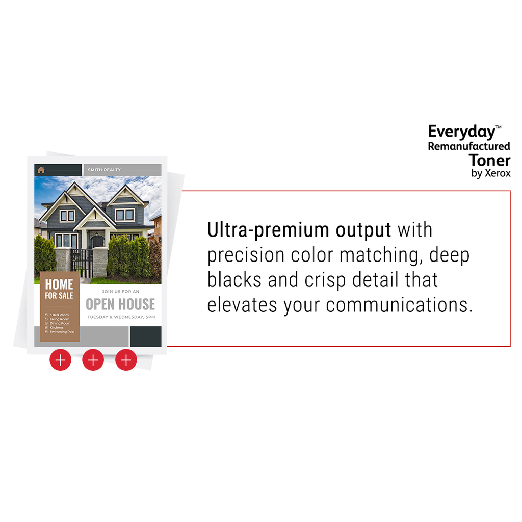 Everyday™ Black Remanufactured Toner by Xerox compatible with HP 130A (CF350A), Standard capacity - Image 8