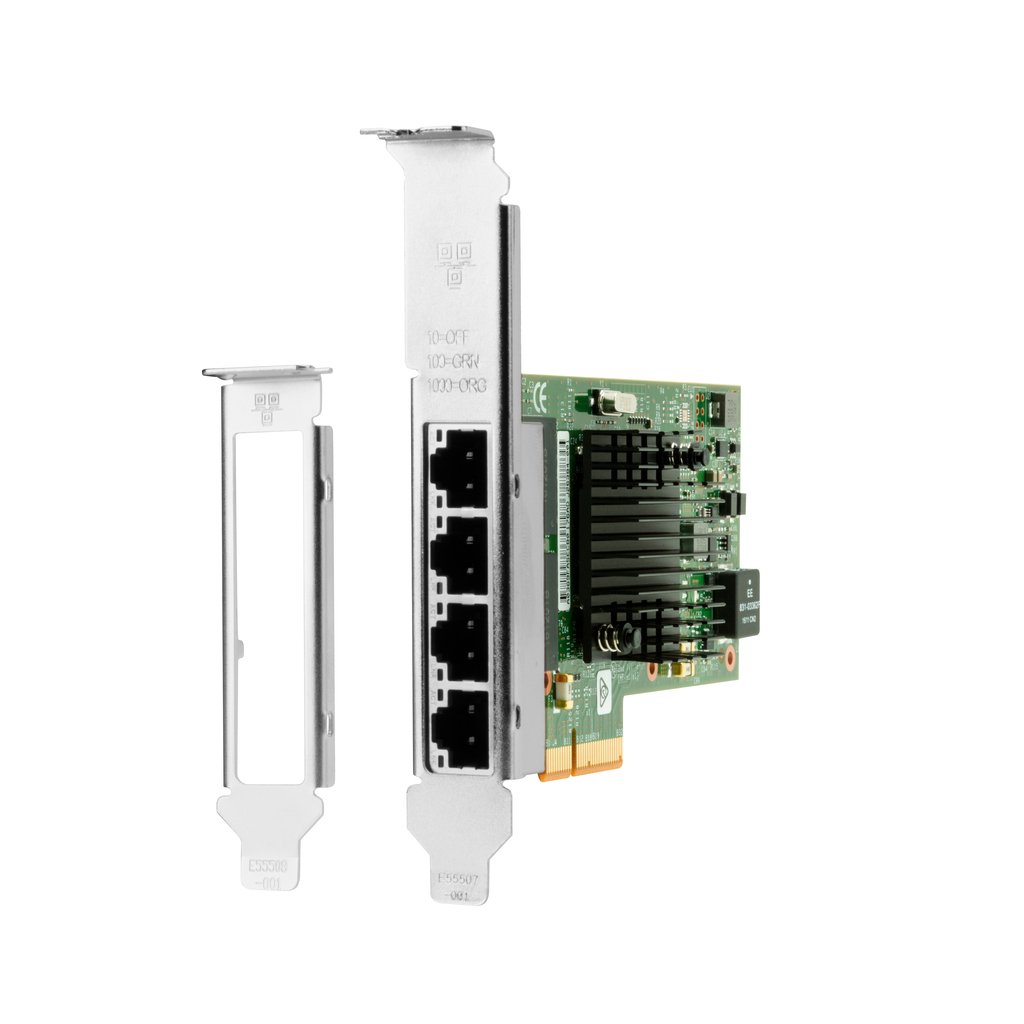 HP Intel Ethernet I350-T4 4-Port 1Gb NIC