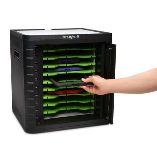 Kensington Charge & Sync Cabinet, Universal Tablet — Black - Image 7