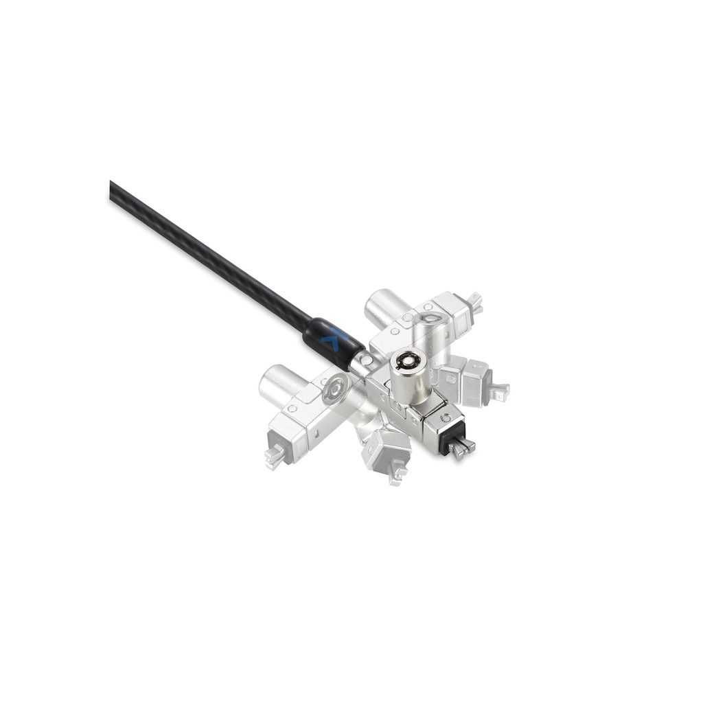 Kensington Slim N17 2.0 Keyed Dual Head Laptop Lock for Wedge-Shaped Slots - Image 5