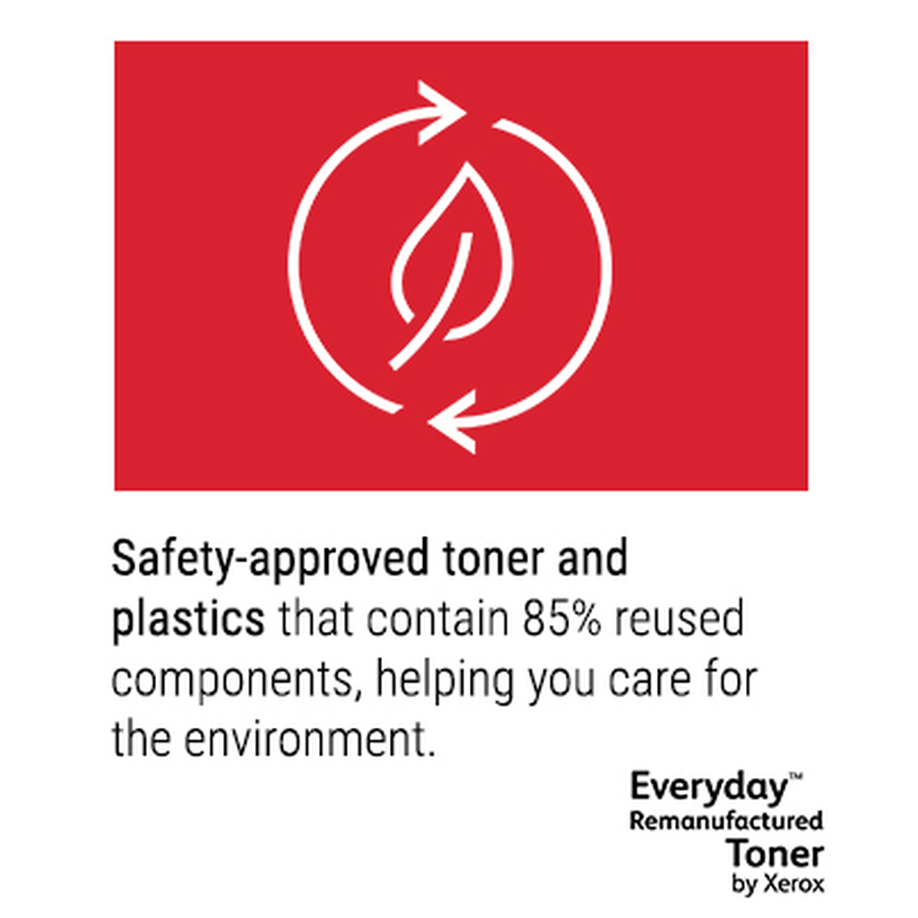 Everyday™ Mono Remanufactured Toner by Xerox compatible with HP 87A (CF287A), Standard capacity - Image 14