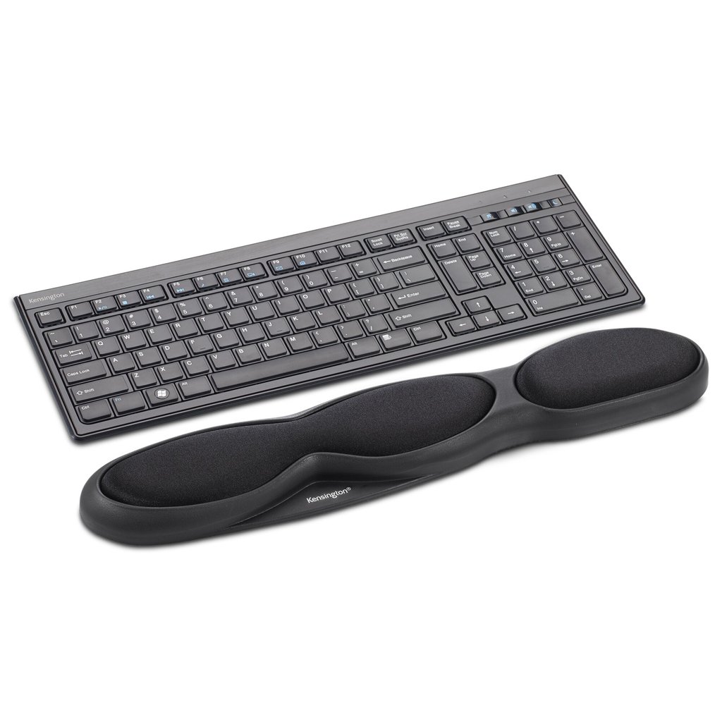 Kensington Comfort Gel Keyboard Wrist Rest — Black - Image 2