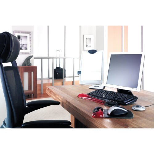 Kensington Duo Gel Mouse Pad Wrist Rest — Red - Image 5