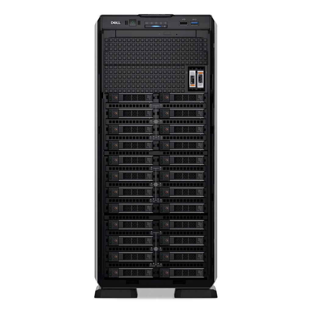 DELL PowerEdge T550 server 480 GB Tower (5U) Intel Xeon Silver 4314 2.4 GHz 32 GB DDR4-SDRAM 1100 W - Image 3