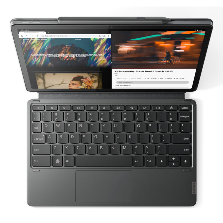 Lenovo ZG38C04237 mobile device keyboard Pogo Pin Grey