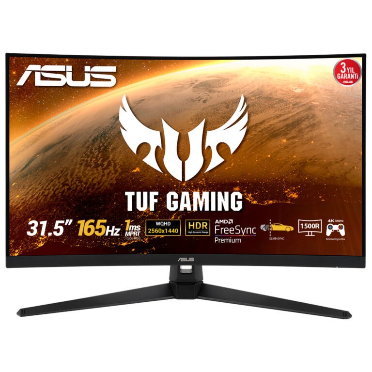 ASUS TUF Gaming VG32VQ1BR computer monitor 80 cm (31.5") 2560 x 1440 pixels Quad HD LED Black