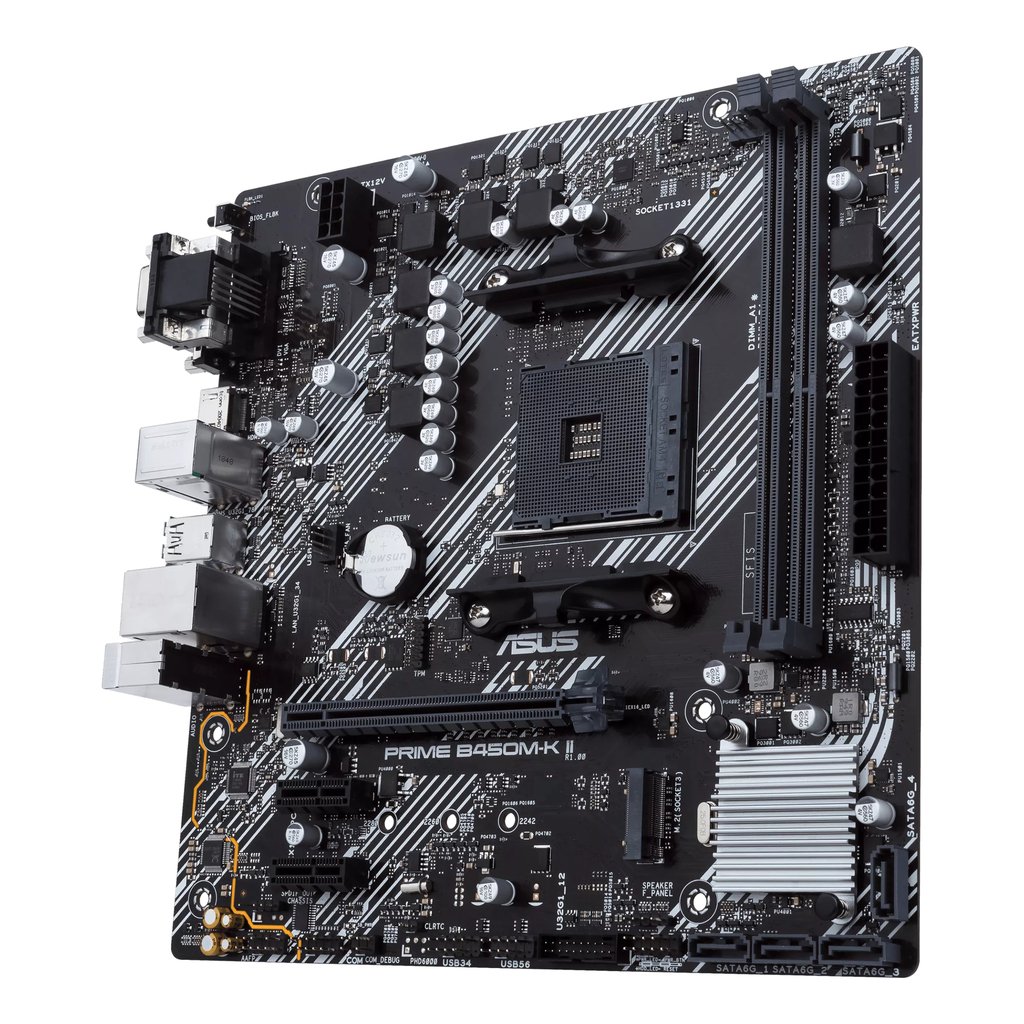 ASUS Prime B450M-K II AMD B450 Socket AM4 micro ATX - Image 5