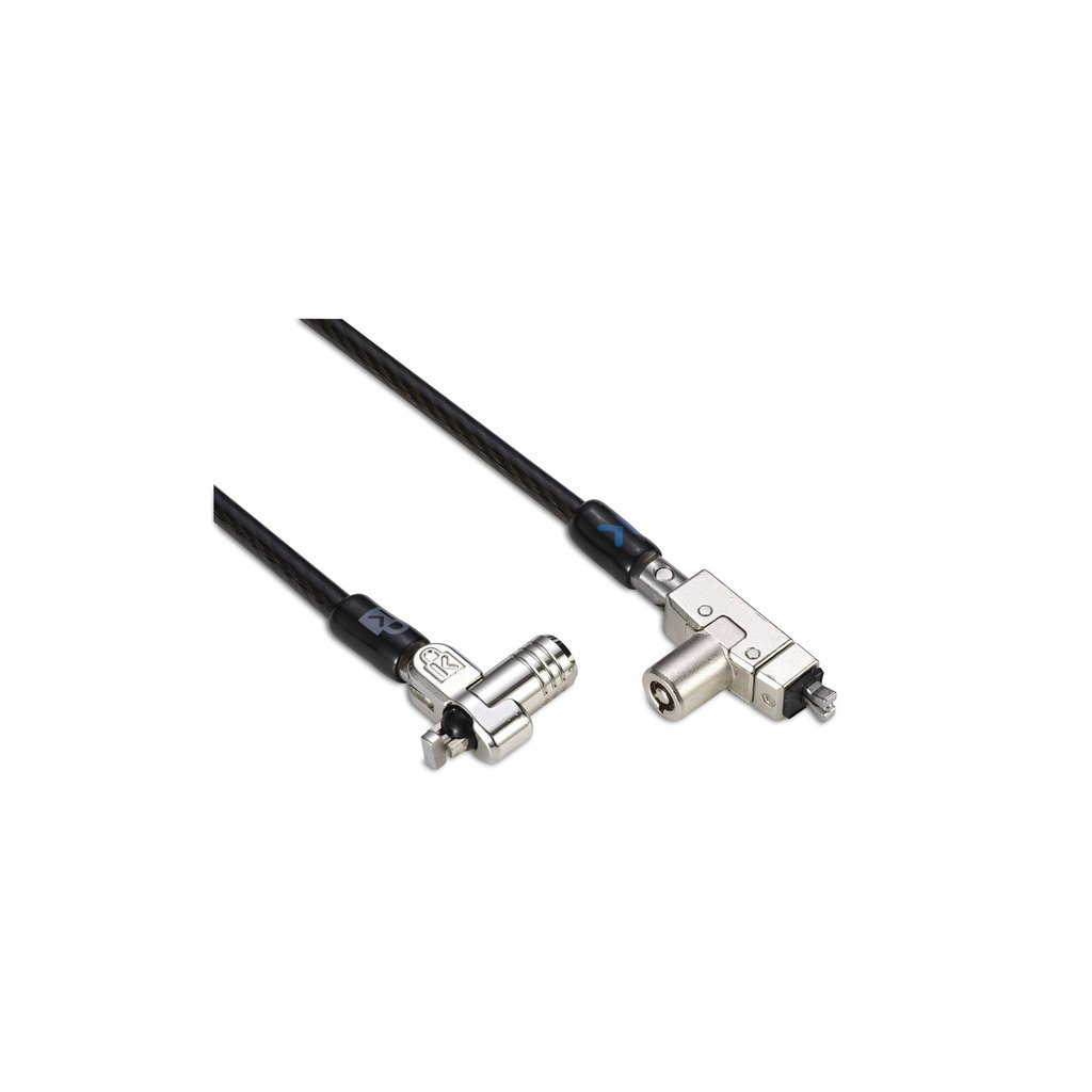 Kensington Slim N17 2.0 Keyed Dual Head Laptop Lock for Wedge-Shaped Slots - Like Keyed - Image 11