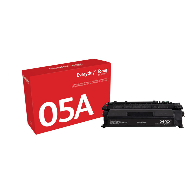 Everyday™ Black Toner by Xerox compatible with HP 05A (CE505A), Standard capacity