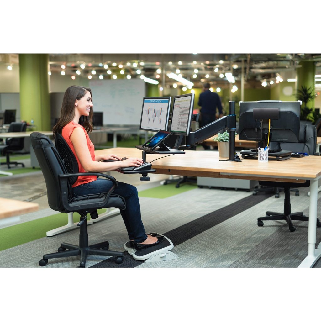 Kensington SmartFit SoleMate Plus Foot Rest - Grey - Image 3