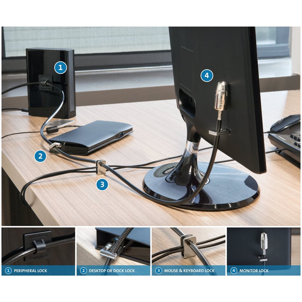 Kensington Desktop & Peripherals Locking Kit 2.0 - Image 5