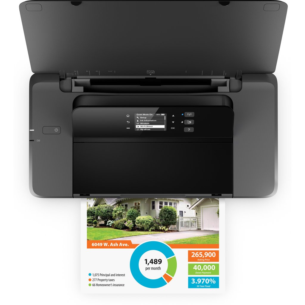 HP Officejet 200 Mobile Wireless Color Printer - Image 8