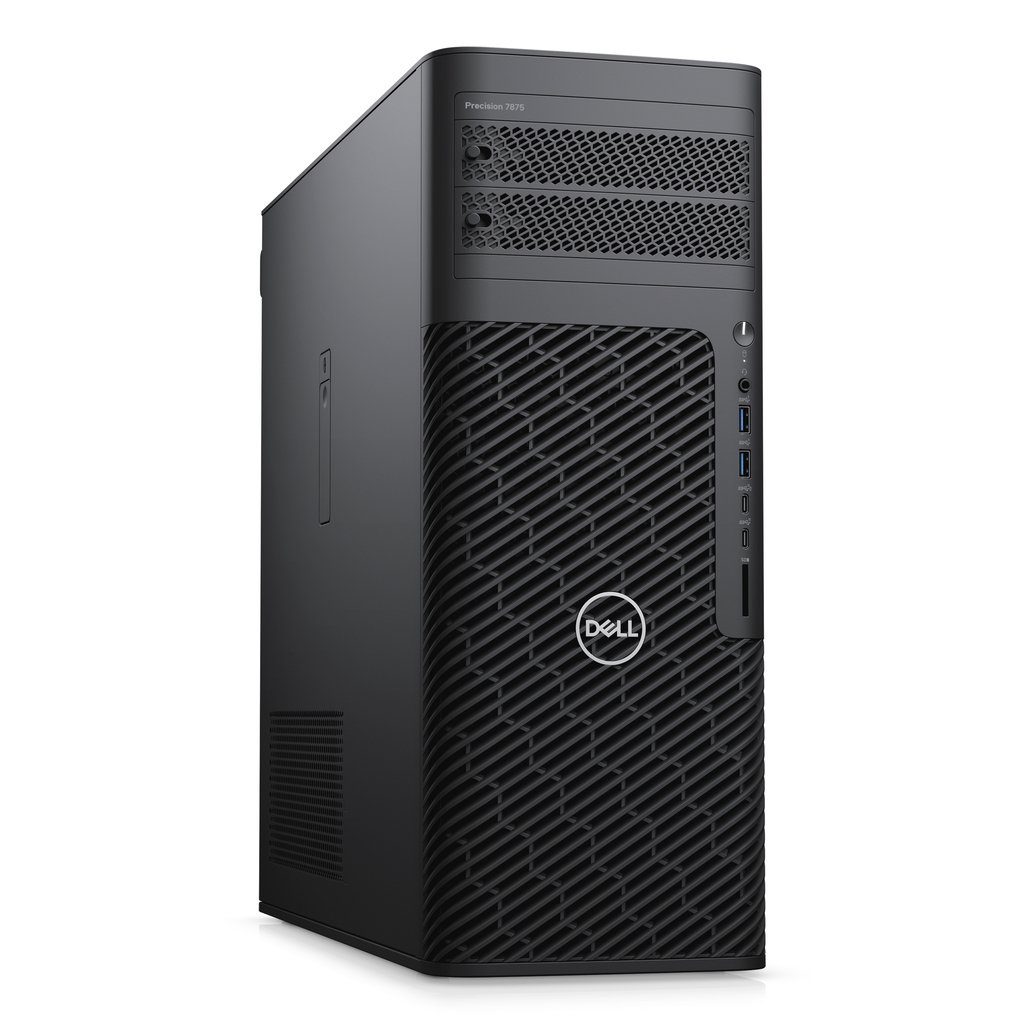 DELL Precision 7875 AMD Ryzen Threadripper PRO 7945WX 64 GB DDR5-SDRAM 2 TB SSD Windows 11 Pro Tower PC Black