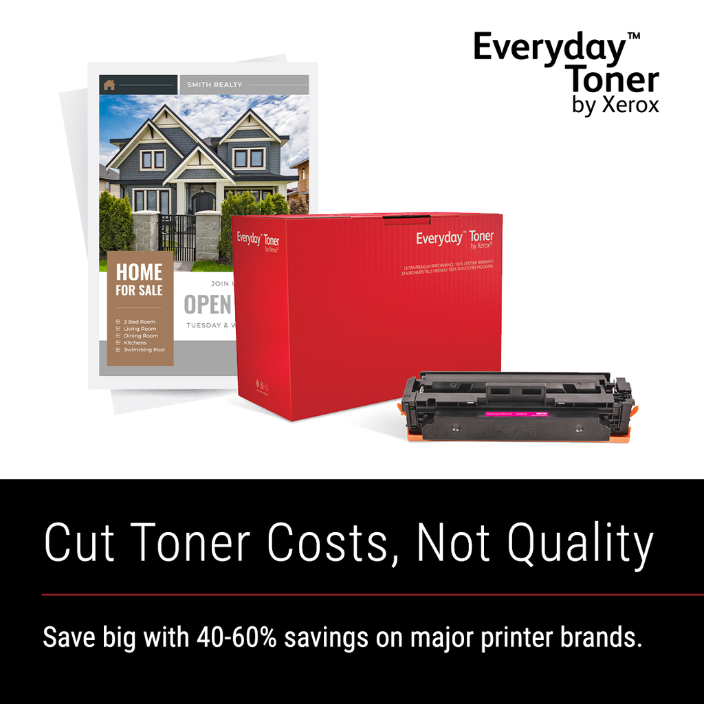 Everyday™ Black Toner by Xerox compatible with Brother TN247BK, High capacity - Image 4