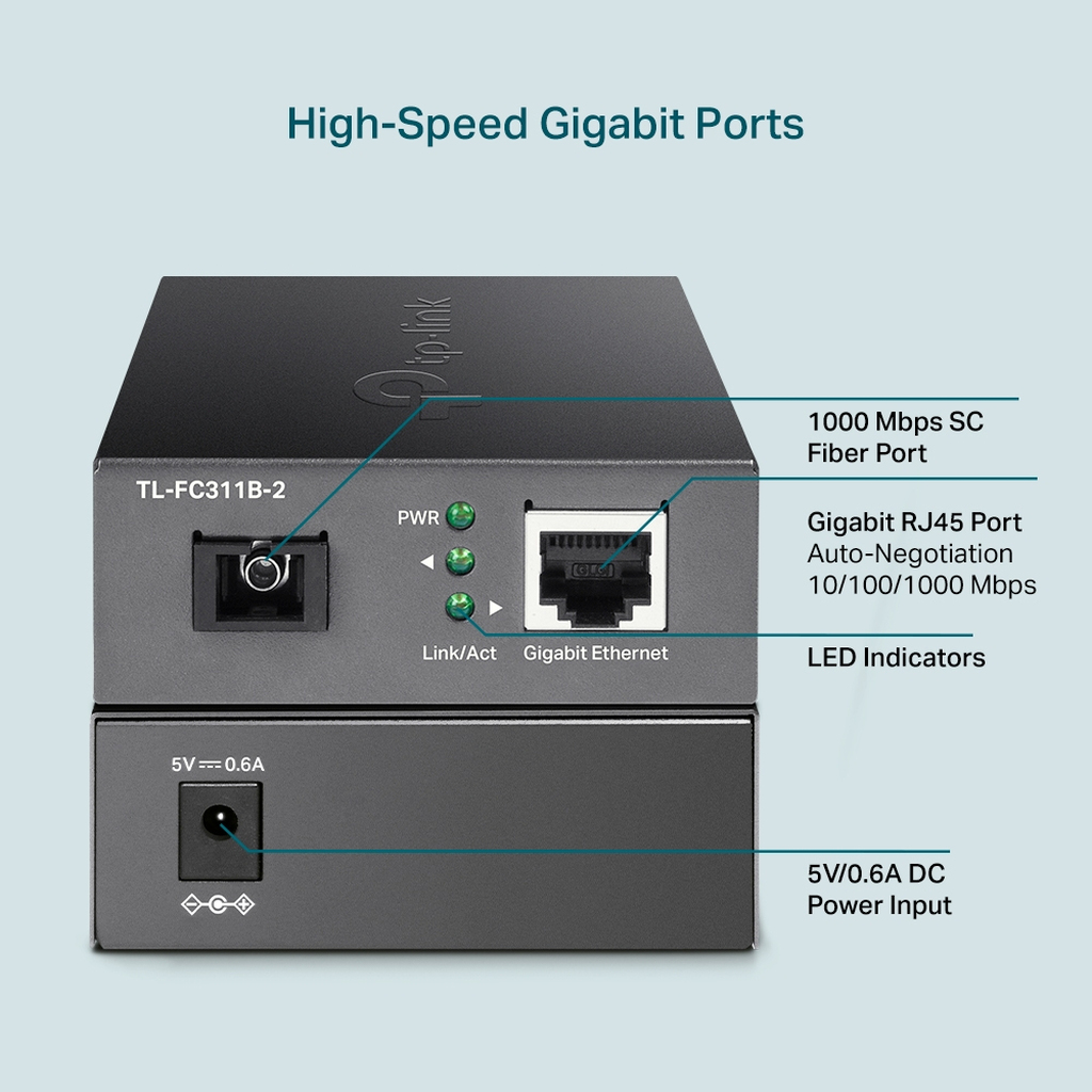 TP-Link Gigabit WDM Media Converter - Image 5