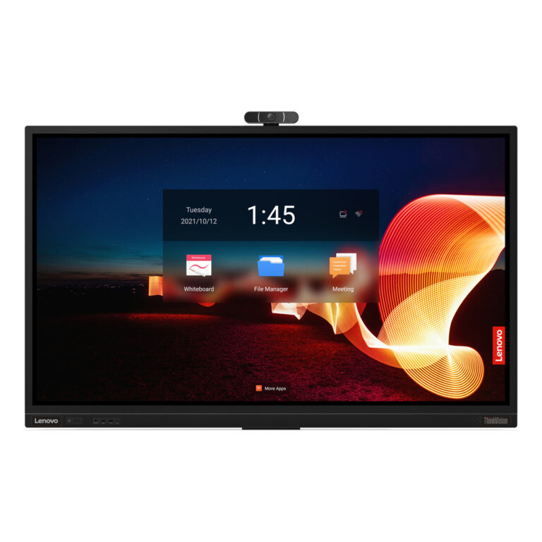 Lenovo ThinkVision T75 computer monitor 190.5 cm (75") 3840 x 2160 pixels 4K Ultra HD LED Touchscreen Black