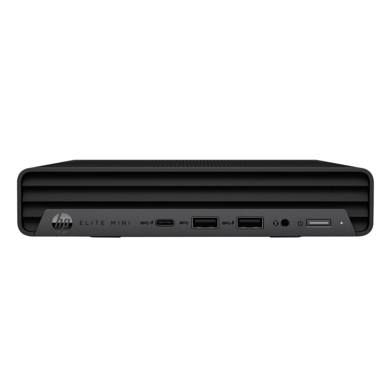 HP Elite Mini 800 G9 Intel® Core™ i5 i5-14500T 16 GB DDR5-SDRAM 256 GB SSD Windows 11 Pro Mini PC Black