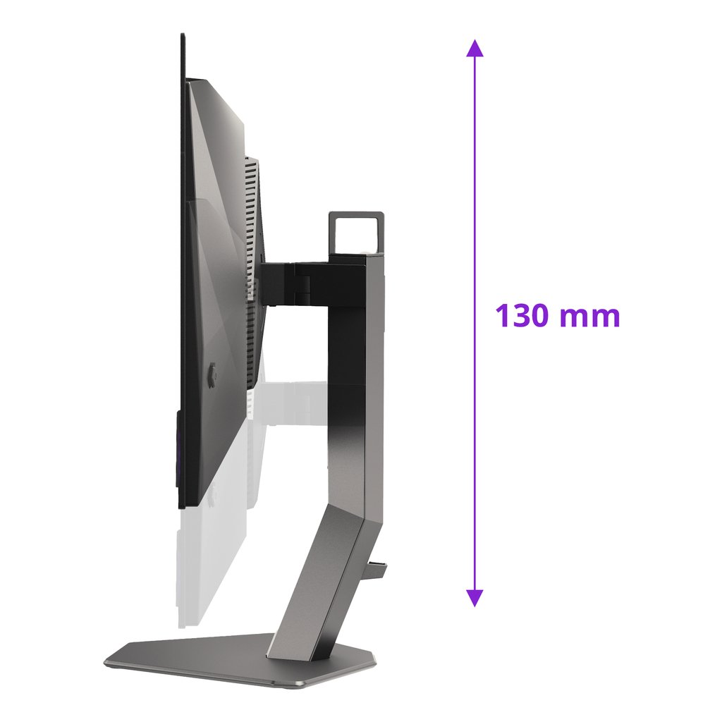 AOC AGON PRO AG276QZD2 computer monitor 67.3 cm (26.5") 2560 x 1440 pixels Quad HD QD-OLED Black, Grey - Image 5