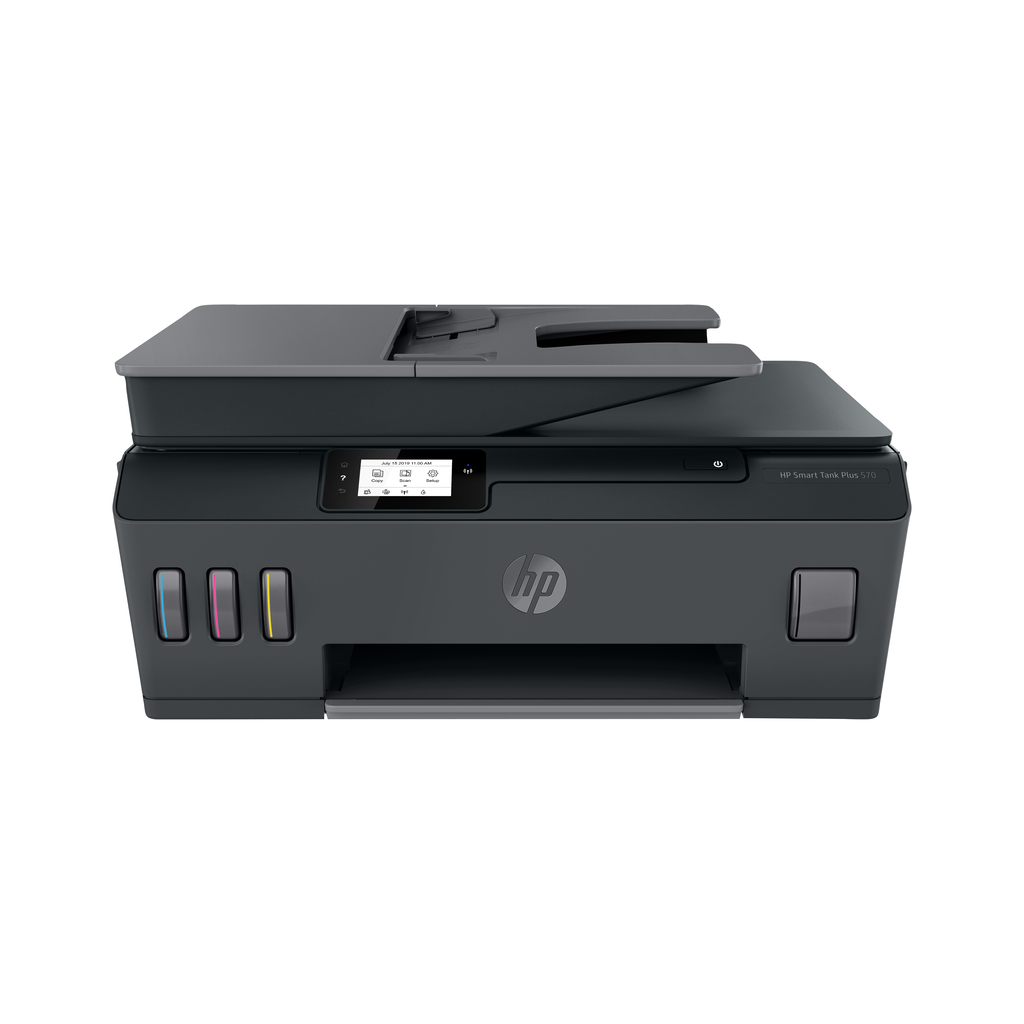 HP Smart Tank Plus 570 Wireless All-in-One Color Printer, Copier, Scanner