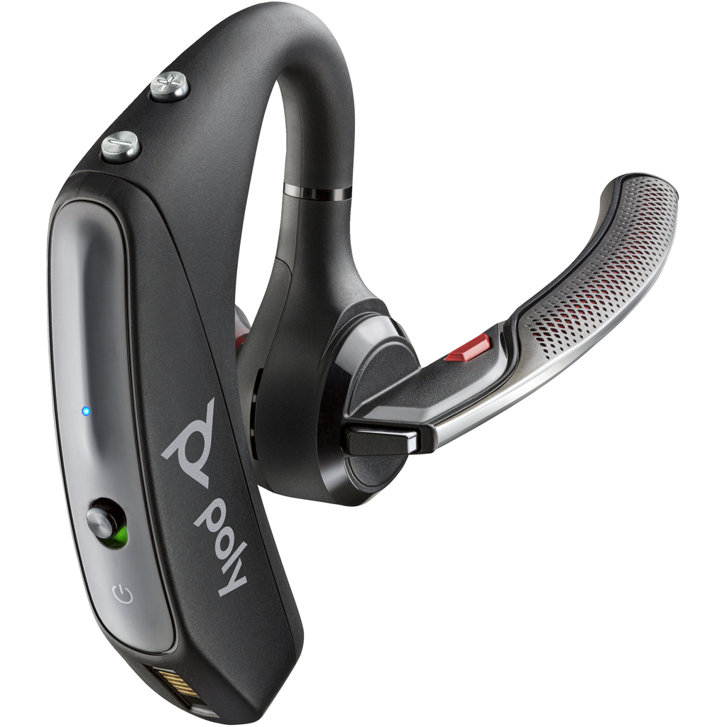 HP Poly Poly Voyager 5200 Office Headset +USB-C to Micro USB Cable