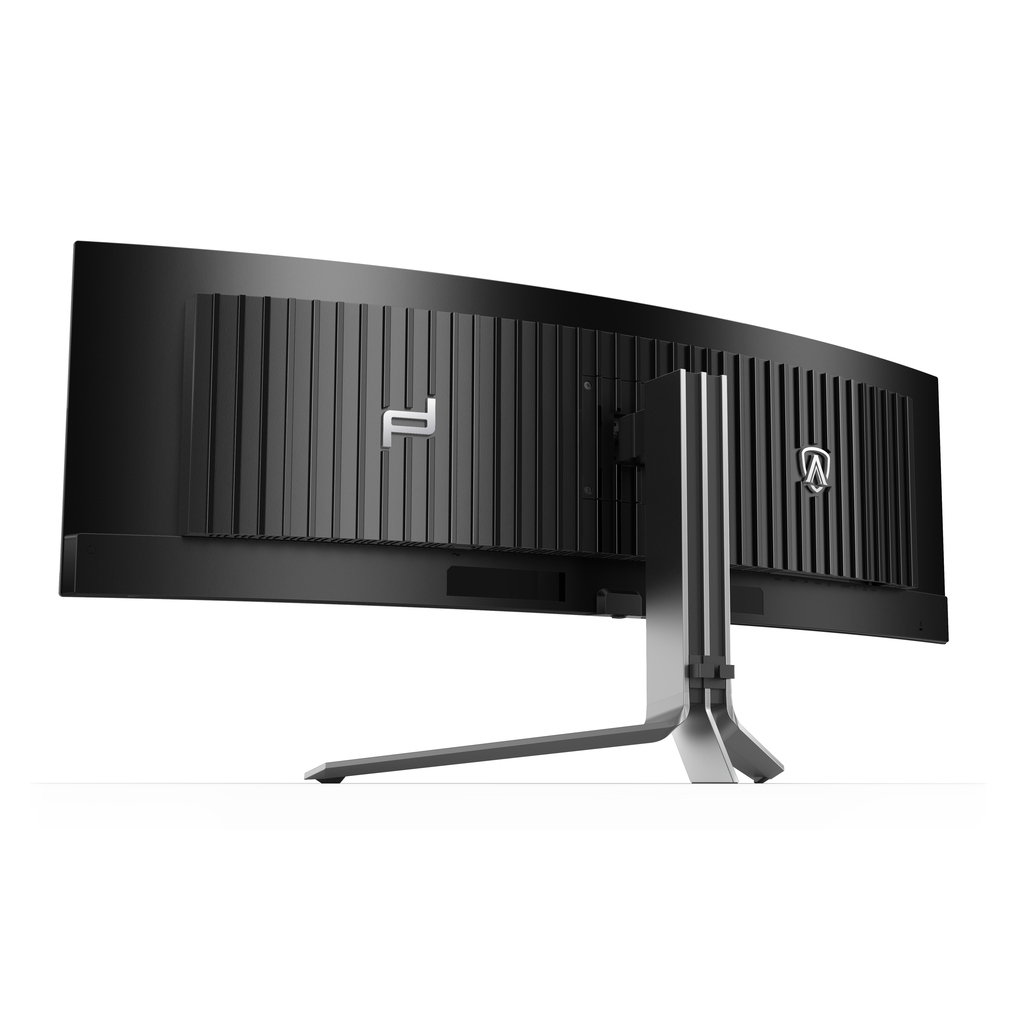 AOC Porsche PD49 computer monitor 124.5 cm (49") 5120 x 1440 pixels DQHD QD-OLED Black, Silver - Image 14